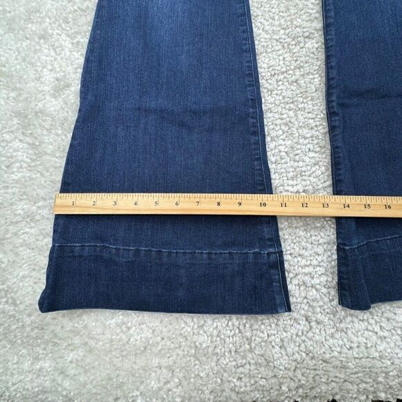 Habitual Flare Wide leg Jeans Ablaze Dark Wash - Picture 9 of 10